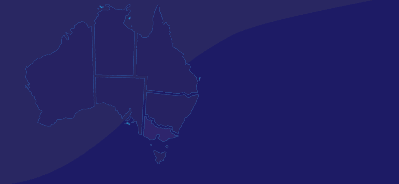 Map showing availability of TPD Claim Help in Melbourne and Victoria