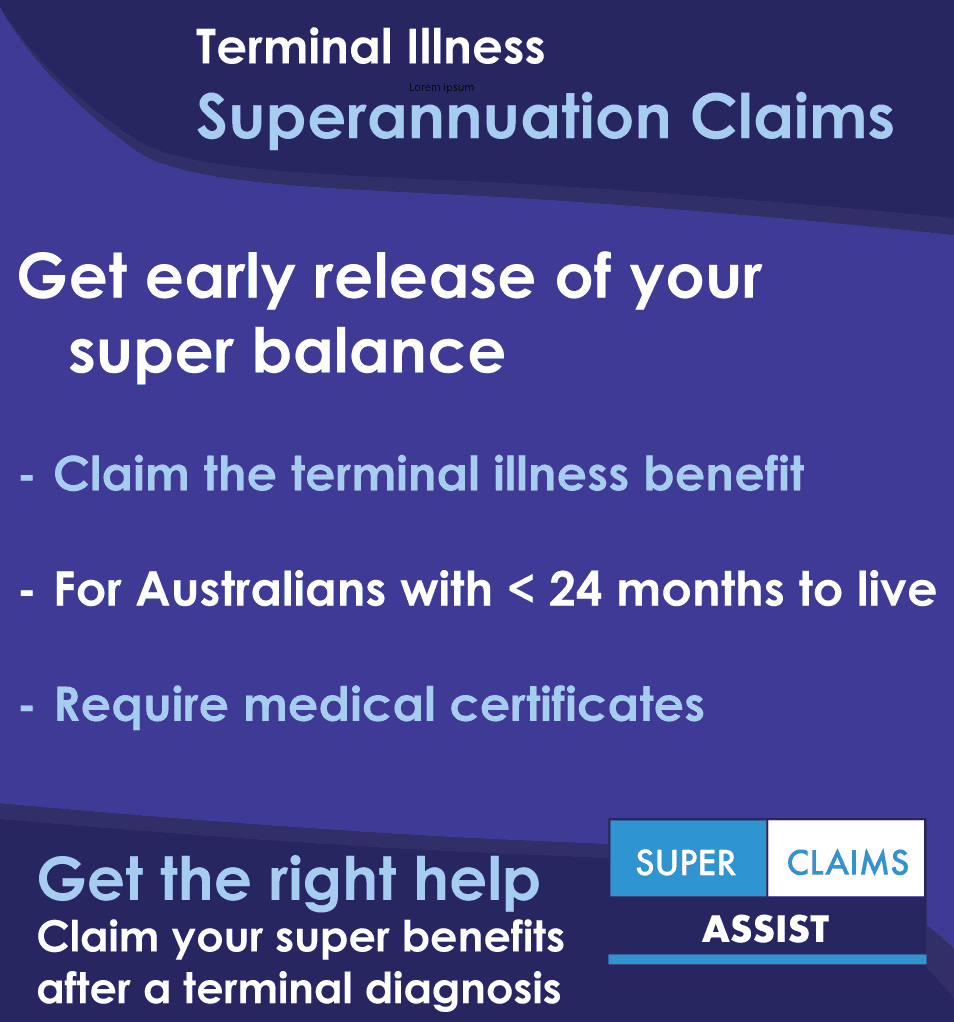 terminal illness superannuation claims infographic